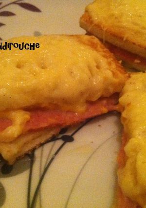 Foto resep Croque Monsieur Sandwich