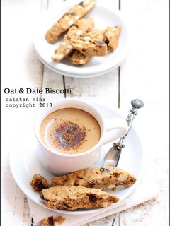 Foto resep OAT & DATE BISCOTTI