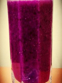 Foto resep jus nganggur (naga-anggur)