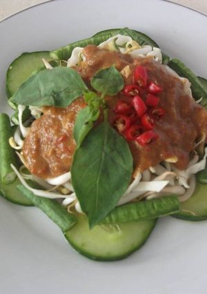 Foto resep karedok spesial