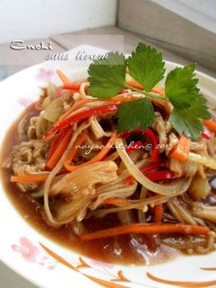 Foto resep Enoki Saus Tiram