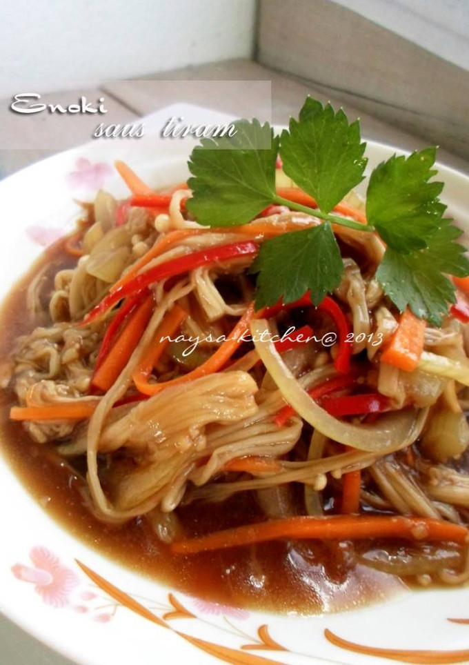 Foto resep Enoki Saus Tiram