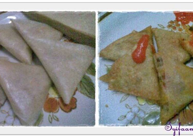 Resep Samosa/Sambosa/Sambosak, Lezat Sekali
