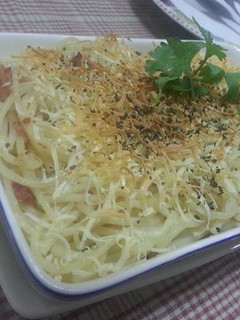 Foto resep Spaghetti Daging Panggang Keju