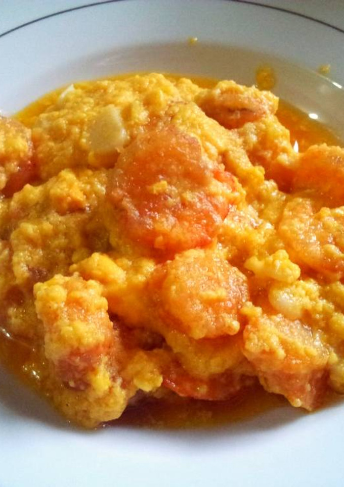Foto resep Udang Goreng Telur Asin