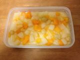 Puding tahu buah