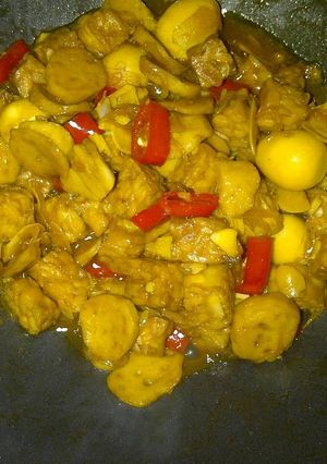 Foto resep Orek Tempe Telur Puyuh