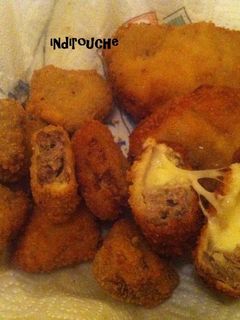 Foto resep Cheesy Beef Nuggets