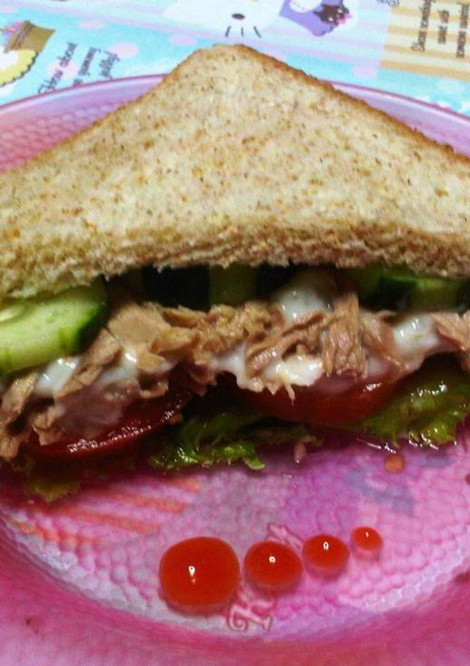 Foto resep Tuna Sandwich Healthy