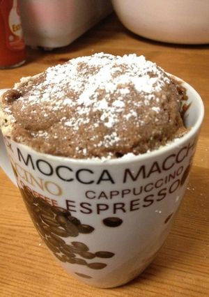 Foto resep Chocolate brownie in a mug