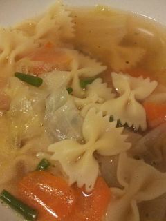 Foto resep Sop daging Farfalle