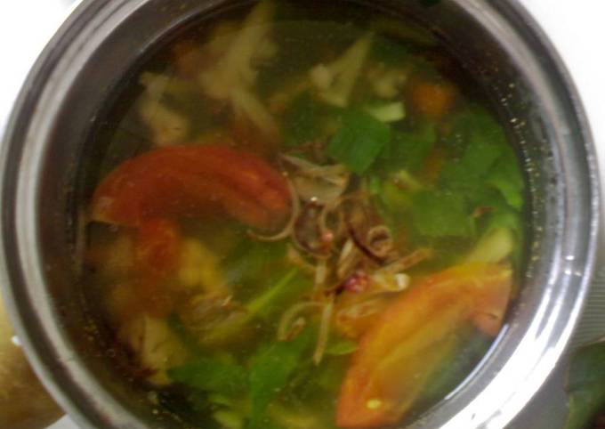 Sup sayur foto resep utama
