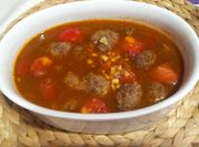 Gambar meatball minced beef