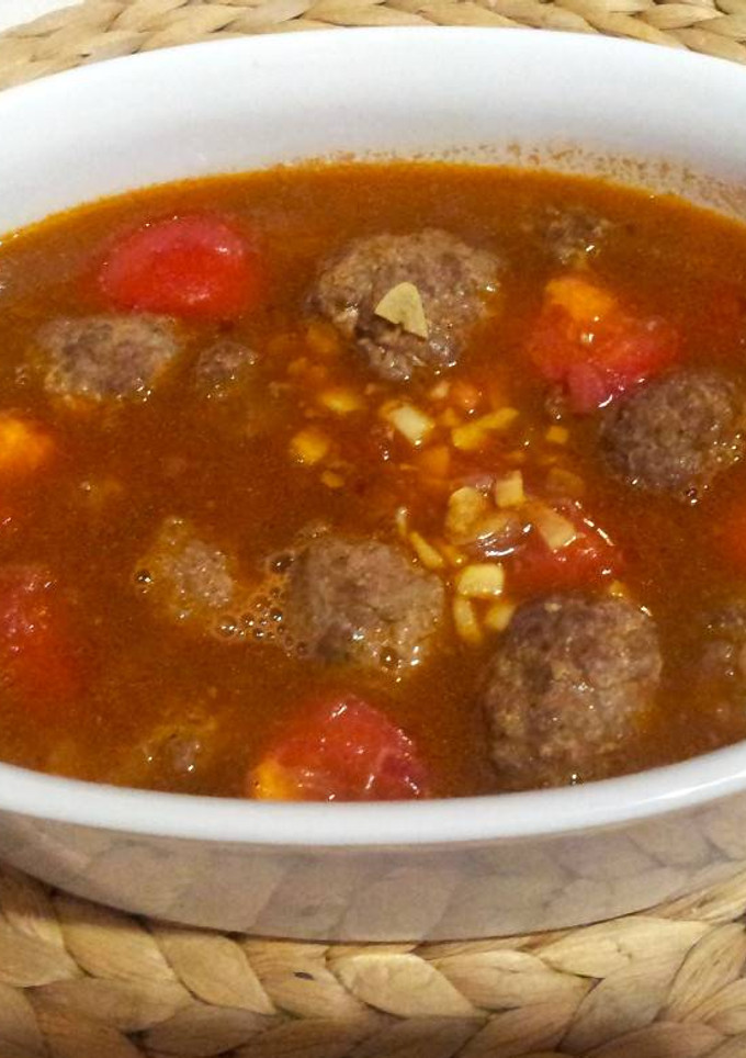 Foto resep Semur bola-bola daging cincang