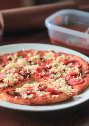 Foto resep Pizza Neapolitan Tanpa Oven