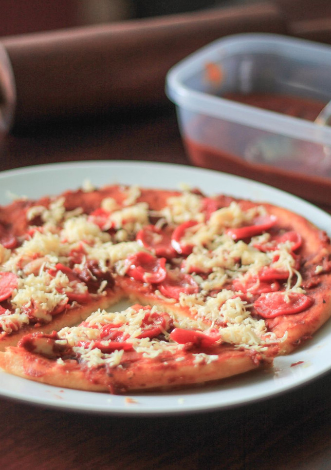 Foto resep Pizza Neapolitan Tanpa Oven