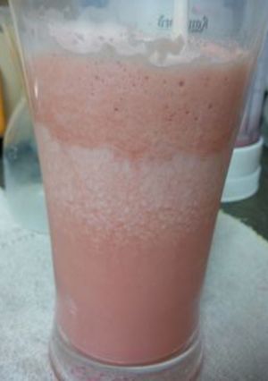 Foto resep Jus Simple Semangka Merah
