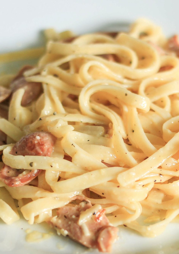Foto resep Real Pasta Carbonara
