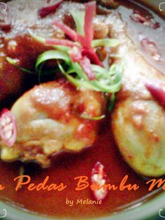 Foto resep Ayam Pedas Bumbu Merah