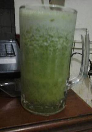 Foto resep jus nenas sawi