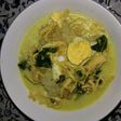 soun laksa ayam sederhana
