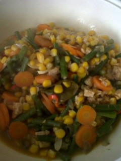 Foto resep Tumis Sayur Tempe Warna Warni
