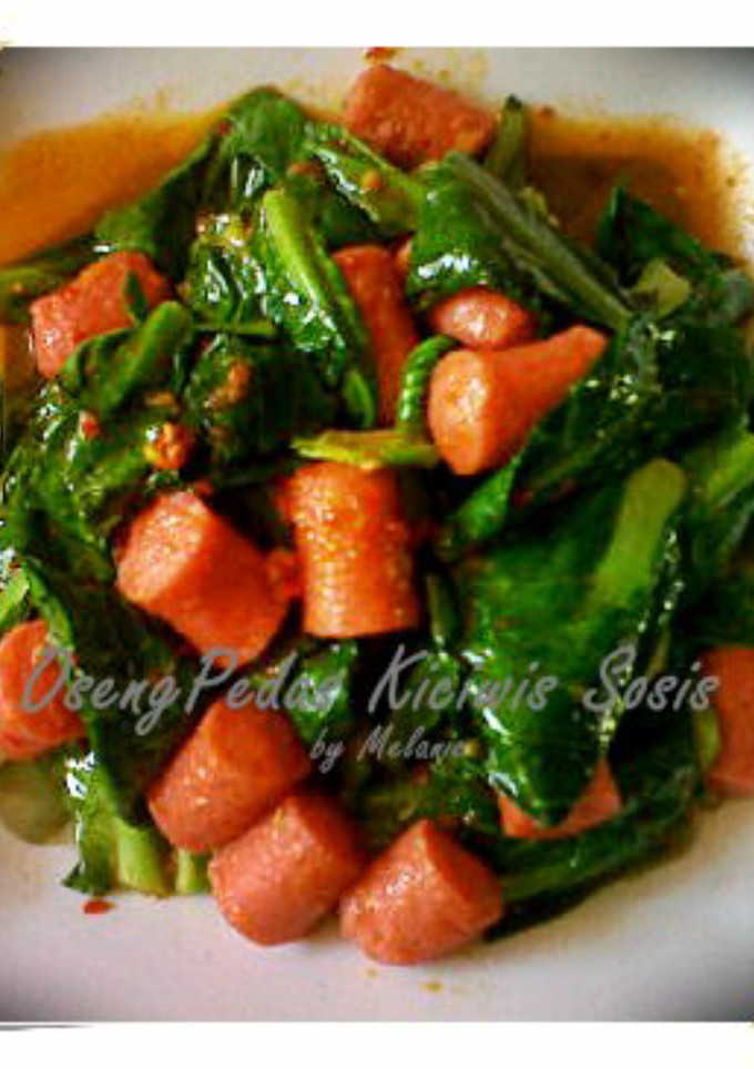 Foto resep Oseng Pedas Kiciwis Sosis