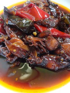 Foto resep Cumi Asin Pedas Masak Kecap