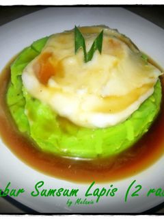 Foto resep Bubur Sumsum Lapis (2 Rasa)