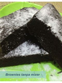 Foto resep Brownies tanpa mixer