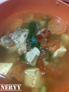 Foto resep Tom yam isi ayam dan udang