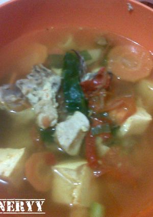 Foto resep Tom yam isi ayam dan udang