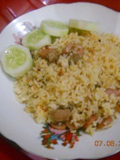 Foto resep Nasi goreng mentega komplit