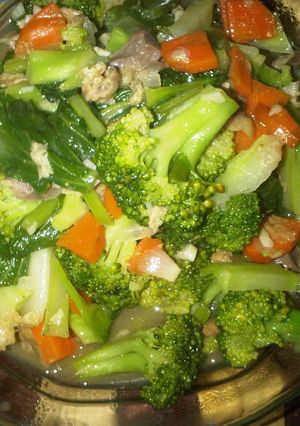 Foto resep Cah Brokoli Ampela Ayam