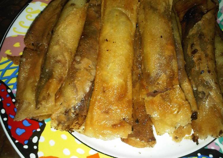 Resep LUMPIA PISANG oleh yunita widiyani - Cookpad