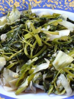 Foto resep Cah Kangkung Bawang Putih