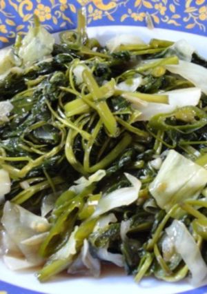Foto resep Cah Kangkung Bawang Putih