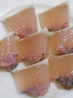 Foto resep puding santan tape mutiara