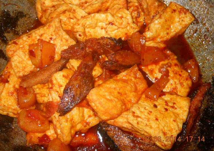 Resep Tahu tongkol bumbu bali Anti Gagal