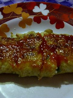 Foto resep Omlet Nasi Penghilang Kebosanan
