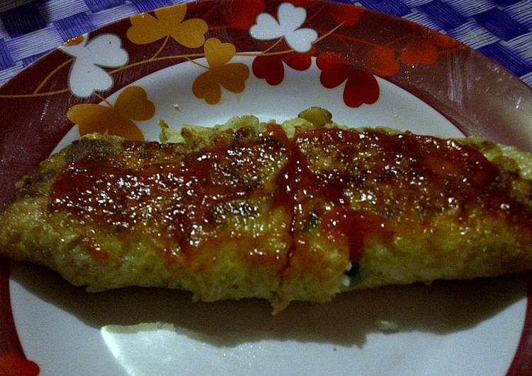 Omlet Nasi Penghilang Kebosanan