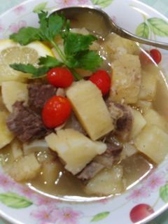 Foto resep SOP IGA SINGKONG