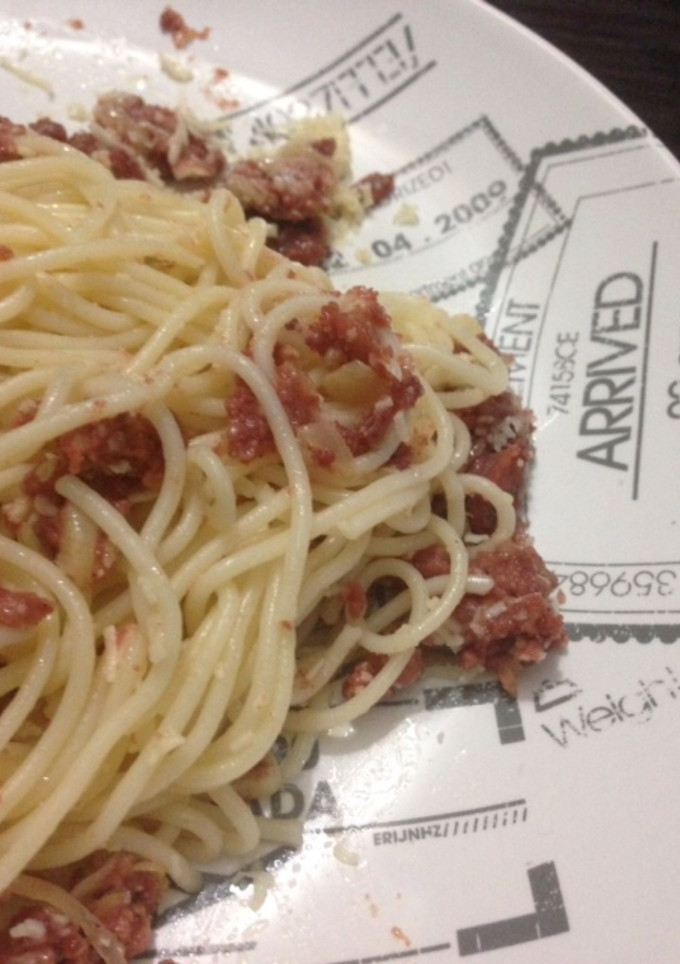Foto resep Corned Beef Spaghetti
