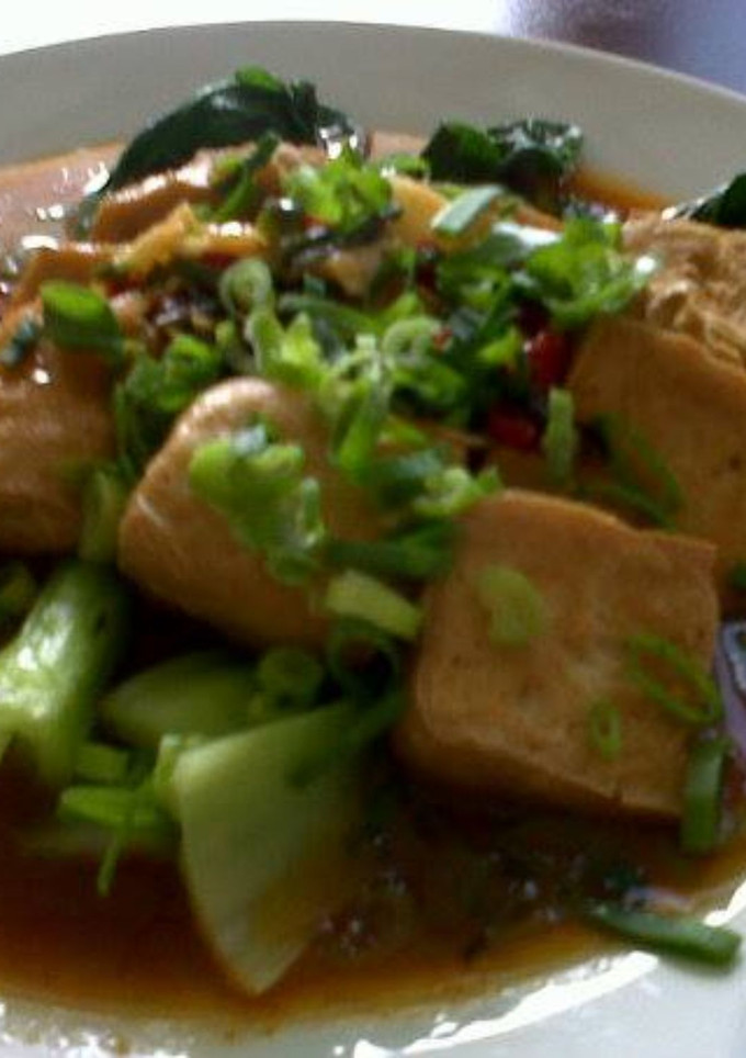 Foto resep Cah Tahu Pakcoy Sederhana