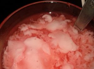 Foto resep es agar agar santan (kopyor)