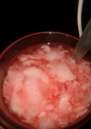 Foto resep es agar agar santan (kopyor)