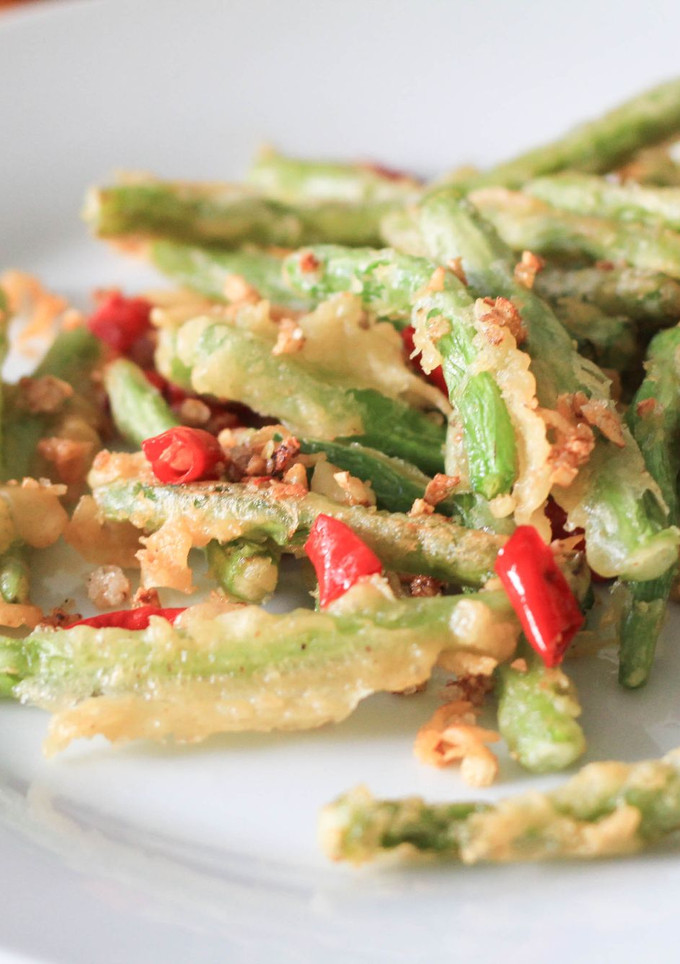 Foto resep Harwin's fav: Buncis Cabe Garam khas Restoran Chinese Food
