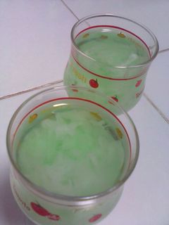Foto resep Es kopyor nutrijell melon