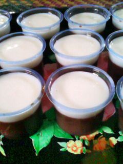 Foto resep Puding Coklat Vla