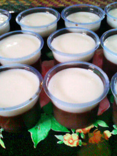 Foto resep Puding Coklat Vla